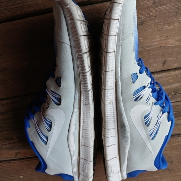 Mens Nike Free 5.0 Breathe Grey Blue 579960 410 sz - Picture 10 of 11